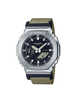Zegarek G-Shock GM-2100C -5AER Srebrny ze sklepu eobuwie.pl w kategorii Zegarki - zdjęcie 166809538