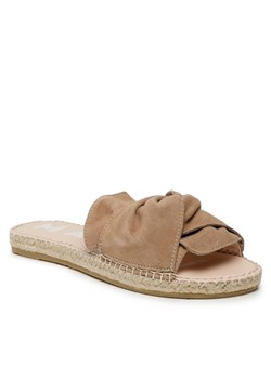 Espadryle Manebi Sandals With Knot W 1.9 JK Vintage Taupe Soft ze sklepu eobuwie.pl w kategorii Espadryle damskie - zdjęcie 166810339