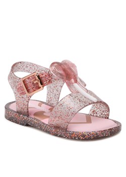 Sandały Melissa Mini Melissa Mar Sandal Jelly 33545 Glitter Pink AB601 ze sklepu eobuwie.pl w kategorii Buciki niemowlęce - zdjęcie 166811547