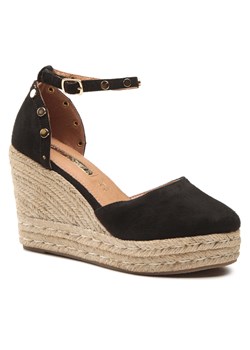 Espadryle CAFèNOIR C1XA9910 Nero N001 ze sklepu eobuwie.pl w kategorii Espadryle damskie - zdjęcie 166816268