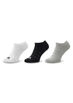 Skarpety stopki unisex adidas Thin and Light Sportswear Low-Cut Socks 3 Pairs IC1337 Szary ze sklepu eobuwie.pl w kategorii Skarpetki męskie - zdjęcie 166816467