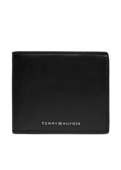 Duży Portfel Męski Tommy Hilfiger Th Spw Leather Cc And Coin AM0AM11871 Czarny ze sklepu eobuwie.pl w kategorii Portfele męskie - zdjęcie 166817268