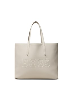 Torebka Boss Addison Shopper-Lg 50492674 Open White 114 ze sklepu eobuwie.pl w kategorii Torby Shopper bag - zdjęcie 166818908