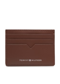 Etui na karty kredytowe Tommy Hilfiger Th Modern Leather Cc Holder AM0AM10616 Brązowy ze sklepu eobuwie.pl w kategorii Etui - zdjęcie 166819346