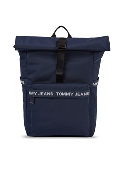 Plecak Tommy Jeans Essential Rolltop AM0AM11515 Granatowy ze sklepu eobuwie.pl w kategorii Plecaki - zdjęcie 166819376
