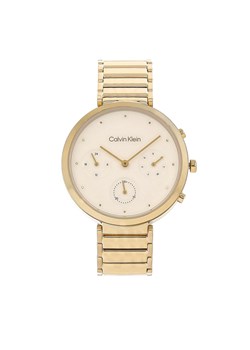 Zegarek Calvin Klein 25200284 Złoty ze sklepu eobuwie.pl w kategorii Zegarki - zdjęcie 166819688