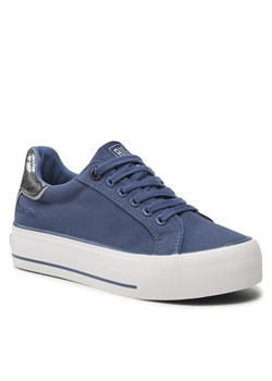 Tenisówki Big Star Shoes KK274039 Blue ze sklepu eobuwie.pl w kategorii Trampki damskie - zdjęcie 166821886
