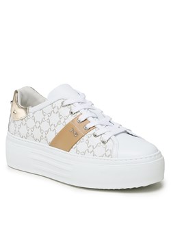 Sneakersy Nero Giardini E306531D Bianco 707 ze sklepu eobuwie.pl w kategorii Trampki damskie - zdjęcie 166821926