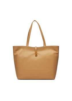 Torebka Coccinelle Emagie Soft E1 PQR 11 01 01 Beżowy ze sklepu eobuwie.pl w kategorii Torby Shopper bag - zdjęcie 166824018