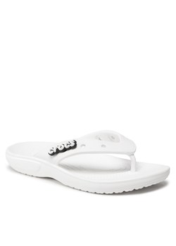 Japonki Crocs Classic Crocs Flip 207713 White ze sklepu eobuwie.pl w kategorii Klapki damskie - zdjęcie 166824415