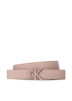 Pasek Damski Calvin Klein Jeans Mono Hardware Outline Belt 30mm K60K609318 Różowy ze sklepu eobuwie.pl w kategorii Paski damskie - zdjęcie 166824615