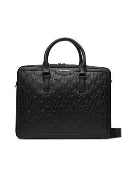 Torba na laptopa KARL LAGERFELD 235M3007 Czarny ze sklepu eobuwie.pl w kategorii Torby na laptopa - zdjęcie 166824796