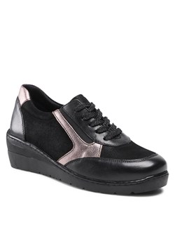 Sneakersy Go Soft WI23-WARUNA-07 Black ze sklepu eobuwie.pl w kategorii Półbuty damskie - zdjęcie 166824846