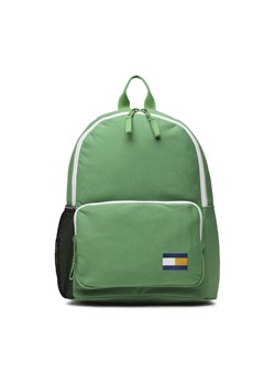 Plecak Tommy Hilfiger Big Flag Backpack AU0AU01725 Zielony ze sklepu eobuwie.pl w kategorii Plecaki - zdjęcie 166826216
