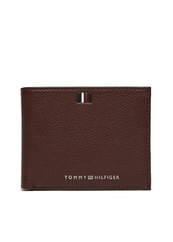 Duży Portfel Męski Tommy Hilfiger Th Central Mini Cc Wallet AM0AM11854 Brązowy ze sklepu eobuwie.pl w kategorii Portfele męskie - zdjęcie 166826559