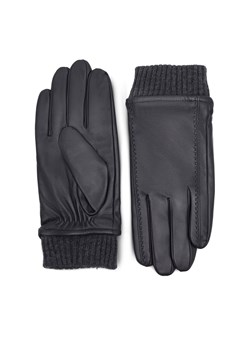 Rękawiczki Męskie Lasocki 2M6-001-AW23 Czarny ze sklepu eobuwie.pl w kategorii Rękawiczki męskie - zdjęcie 166829888
