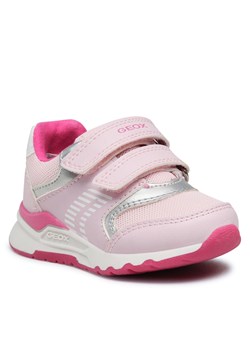 Sneakersy Geox B Pyrip Girl B264XA0BC14C0550 M Różowy ze sklepu eobuwie.pl w kategorii Buty sportowe dziecięce - zdjęcie 166830835