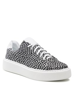 Sneakersy R.Polański 1476 Biały/Czarny ze sklepu eobuwie.pl w kategorii Trampki damskie - zdjęcie 166833615