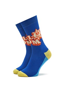 Skarpety wysokie damskie Happy Socks P000500 Granatowy ze sklepu eobuwie.pl w kategorii Skarpetki damskie - zdjęcie 166834989
