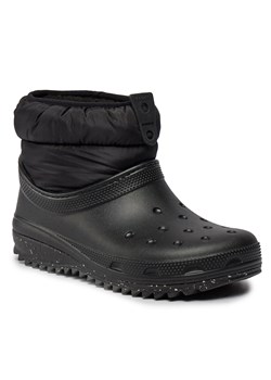 Botki Crocs Classic Neo Puff Shorty Boot W 207311 Black ze sklepu eobuwie.pl w kategorii Buty zimowe dziecięce - zdjęcie 166839226