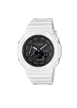 Zegarek G-Shock GA-2100-7AER Biały ze sklepu eobuwie.pl w kategorii Zegarki - zdjęcie 166841297