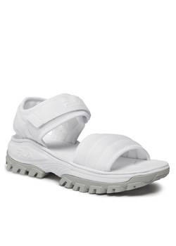 Sandały Fila Outdoor Sandal Wmn 1011244.84T White/Gray Violet ze sklepu eobuwie.pl w kategorii Sandały damskie - zdjęcie 166843287