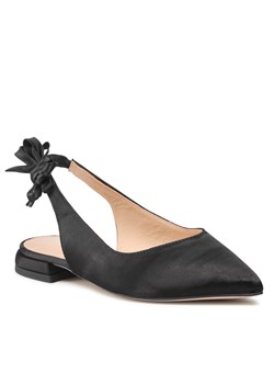 Sandały Solo Femme 24309-01-355/000-05-00 Czarny ze sklepu eobuwie.pl w kategorii Balerinki - zdjęcie 166843848