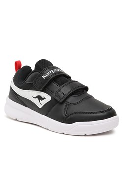 Sneakersy KangaRoos K-Ico V 18578 000 5012 Jet Black/White ze sklepu eobuwie.pl w kategorii Buty sportowe dziecięce - zdjęcie 166844186