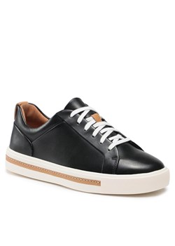 Sneakersy Clarks Un Maui Lace 261416424 Black Leather ze sklepu eobuwie.pl w kategorii Buty sportowe damskie - zdjęcie 166844578