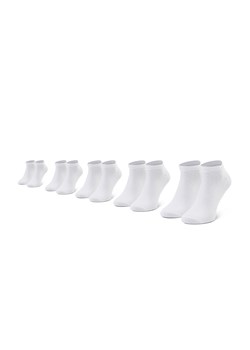Zestaw 5 par niskich skarpet męskich Jack&Jones Jacdongo Socks 5 Pack Noos 12120278 Biały ze sklepu eobuwie.pl w kategorii Skarpetki męskie - zdjęcie 166844869