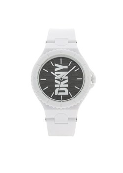 Zegarek DKNY Chambers NY6657 Biały ze sklepu eobuwie.pl w kategorii Zegarki - zdjęcie 166845148