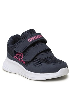 Sneakersy Kappa 280009M Navy/Pink 6722 ze sklepu eobuwie.pl w kategorii Buty sportowe dziecięce - zdjęcie 166845149