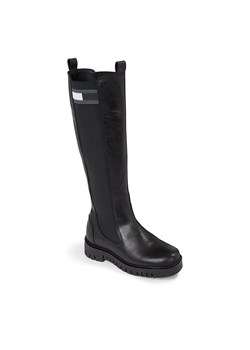 Kozaki Tommy Jeans Tjw High Shaft Boot EN0EN02316 Black BDS ze sklepu eobuwie.pl w kategorii Kozaki damskie - zdjęcie 166845967
