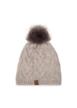 Czapka Buff Knitted & Fleece Hat 123515.014.10.00 Beżowy ze sklepu eobuwie.pl w kategorii Czapki zimowe damskie - zdjęcie 166846425