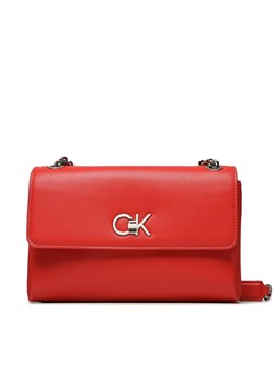 Torebka Calvin Klein Re-Lock Ew Conv Crossbody K60K610749 XAD ze sklepu eobuwie.pl w kategorii Kopertówki - zdjęcie 166847107
