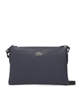 Torebka Lacoste Flat Crossover Bag NF1887PO Granatowy ze sklepu eobuwie.pl w kategorii Listonoszki - zdjęcie 166847429