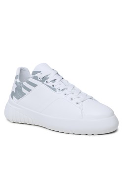 Sneakersy Emporio Armani X3X164 XF706 S646 White/Mix Argilia ze sklepu eobuwie.pl w kategorii Trampki damskie - zdjęcie 166849589
