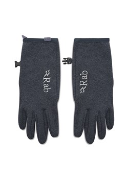Rękawiczki Męskie Rab Geon Gloves QAJ-01-BL-S Black/Steel Marl ze sklepu eobuwie.pl w kategorii Rękawiczki męskie - zdjęcie 166850069