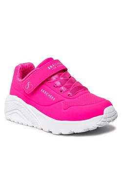 Sneakersy Skechers Uno Lite 310451L/HTPK H.Pink ze sklepu eobuwie.pl w kategorii Buty sportowe dziecięce - zdjęcie 166851549