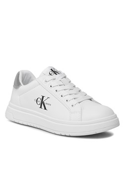 Sneakersy Calvin Klein Jeans V3X9-80858-1355 M White/Grey X092 ze sklepu eobuwie.pl w kategorii Trampki dziecięce - zdjęcie 166853066