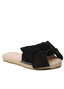 Espadryle Manebi Sandals With Bow K 1.0 J0 Black ze sklepu eobuwie.pl w kategorii Espadryle damskie - zdjęcie 166856455