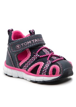 Sandały Tom Tailor 3271906 Navy/Neon Pink ze sklepu eobuwie.pl w kategorii Sandały dziecięce - zdjęcie 166857058