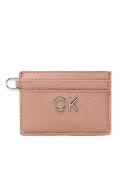 Etui na karty kredytowe Calvin Klein Re-Lock Cardholder Pbl K60K610671 Różowy ze sklepu eobuwie.pl w kategorii Etui - zdjęcie 166857416