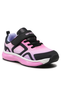 Sneakersy Sprandi CP76-22127(IV)DZ Pink/Black ze sklepu eobuwie.pl w kategorii Buty sportowe dziecięce - zdjęcie 166857419