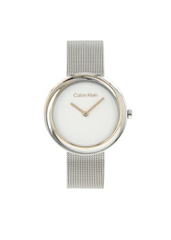 Zegarek Calvin Klein 25200011 Srebrny ze sklepu eobuwie.pl w kategorii Zegarki - zdjęcie 166857535