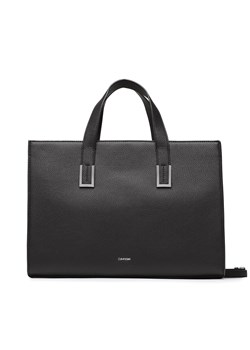 Torebka Calvin Klein Ck Must Plus Tote Lg K60K610448 BAX ze sklepu eobuwie.pl w kategorii Torby Shopper bag - zdjęcie 166859019