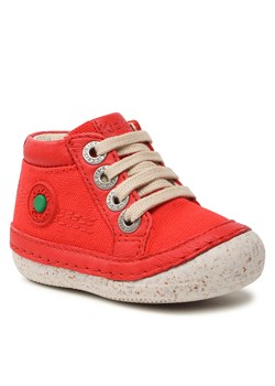 Sneakersy Kickers Sonistreet 928060-10 M Rouge ze sklepu eobuwie.pl w kategorii Buciki niemowlęce - zdjęcie 166859558