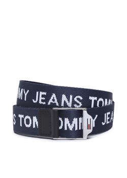 Pasek Damski Tommy Jeans Tjw Webbing 3.0 AW0AW14071 Granatowy ze sklepu eobuwie.pl w kategorii Paski damskie - zdjęcie 166859805
