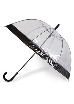 Parasolka Happy Rain Long Domeshape 40973 Czarny ze sklepu eobuwie.pl w kategorii Parasole - zdjęcie 166860169