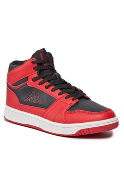 Sneakersy Kappa 361G12W Black/Red A04 ze sklepu eobuwie.pl w kategorii Buty sportowe męskie - zdjęcie 166861318